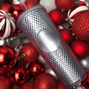 ✨Starbucks Platinum Holiday Venti Tumbler✨💫